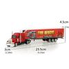 1 Stück Container Öltankwagen Schiebende Legierung LKW Modell Diecast Auto Spielzeug Mehrfarbige Fahrzeuge Spielzeug Pädagogisches Spielzeug für Kinder Geschenk