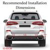 New LED Parking Sensor System Backlight Parktronic Monitor Display Kit Backup Detector Assistant 4 Probes