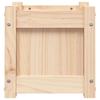 Vidaxl Donica Ogrodowa, 31X31X31 Cm, Lite Drewno Sosnowe