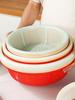 Large Size Plastic Drain Basket Kitchen Vegetable Washing Basket Hollow Out Fruit Basket Round Sieve Rice Cleaning Basket