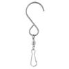 37484 Pcs S-shaped Hanging Swivel Hooks with Clip Great Load Bearing Heavy Duty Dreamcatcher Wind Spinner