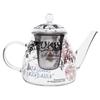 Takasaka International Japan MOOMIN Pot Karuta Clear x Heat-Resistant MM-G14-002 17.5 11.5cm