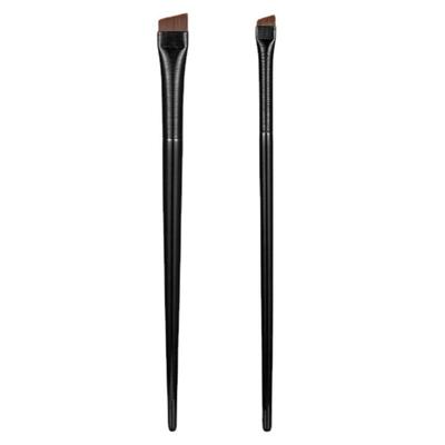 Eyeliner Brush Flat Head Fine Angled Exquisite Bristles Eyebrow Brush for Precision Makeup Application