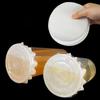 500 Pcs Disposable Drink Leak Proof Paper Splash Proof Coffee Paper Lids Cup Sealing Films  Beverage