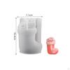 Christmas Silicone Model Candle Making Polymer Clay Crafts Resin Casting