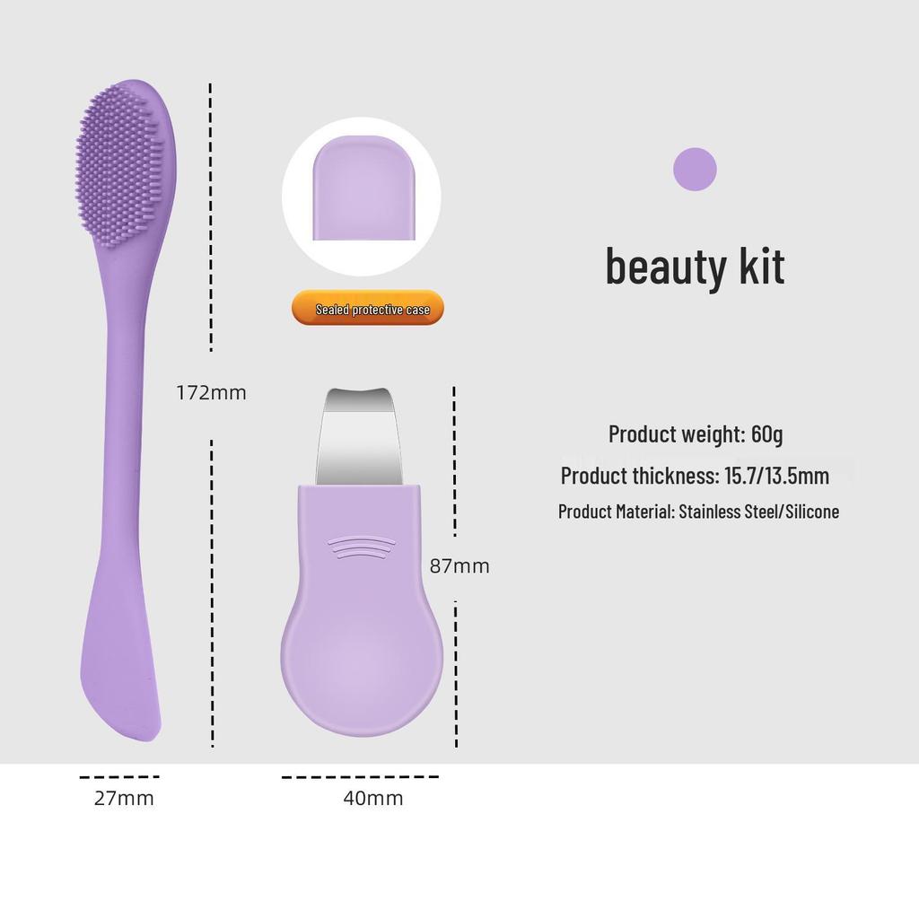 Double-Ended Blackhead Remover Spoon for Deep Cleaning and Pimple Treatment