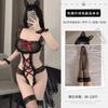 Sexy Lingerie Seduction Babes Perspective Lace Mesh Perspective Onesie Suspender Abstinence Passion