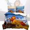 High-definition Digital Print 3-piece Bed Sheet Set For Queen Size Bed Modern Simple Style