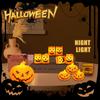 Luz de Abóbora LED de Halloween Decoração de Casa Lâmpada de Vela Suprimentos para Festa de Halloween Casa Assombrada Adereços de Terror Presentes para Crianças