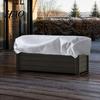 Warm Protective Wrap for Household Plants Plant Freeze Protection Cover, Rectangular Frost Blanket with Drawstring, Winter Shield Potted Flowers Cover