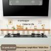 High-Temperature Resistant, Fireproof, Waterproof Kitchen Wall Sticker - Oil & Stain Proof for Stove, Range Hood, and Tile