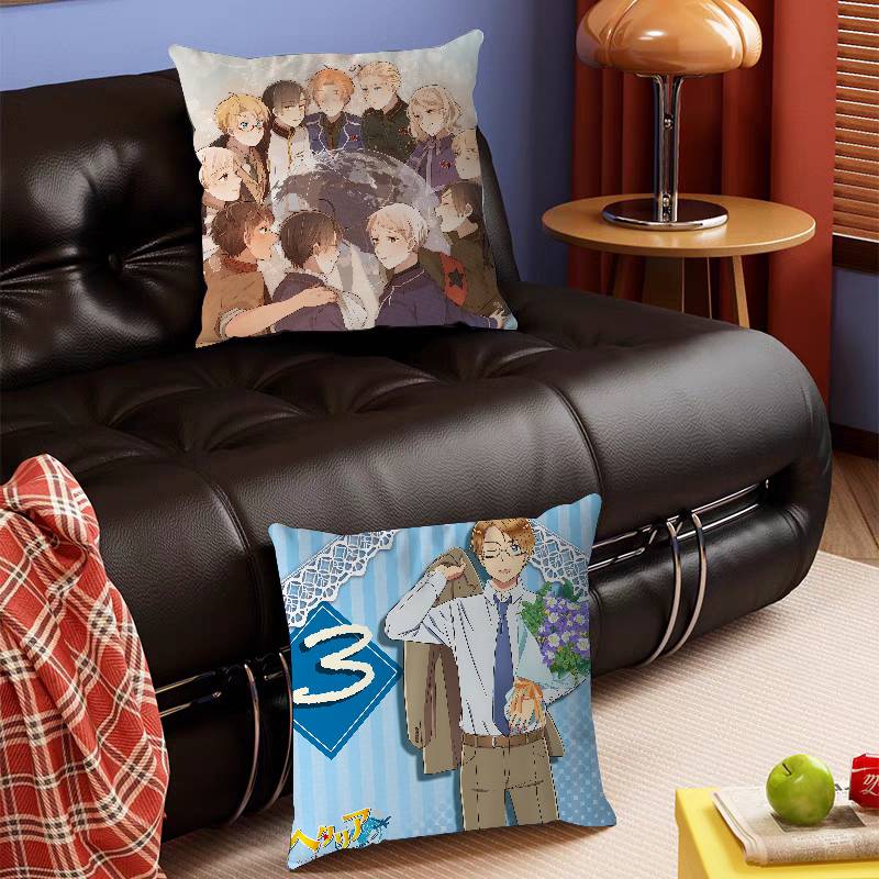 H-Hetalia World Stars Personalisierter Kissenbezug Kinderzimmer Wilde Party Deko Kissenbezug Kinder Geburtstag Dusche Geschenk