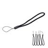 5X Black Nylon Wrist Strap Lanyard For Camera Cell Phone Ipod Usb Mp3 Mp4