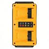Battery Adapter Charging Solution Double Port Power Charging Base for Various Devices Waterproof Cable Small Design
