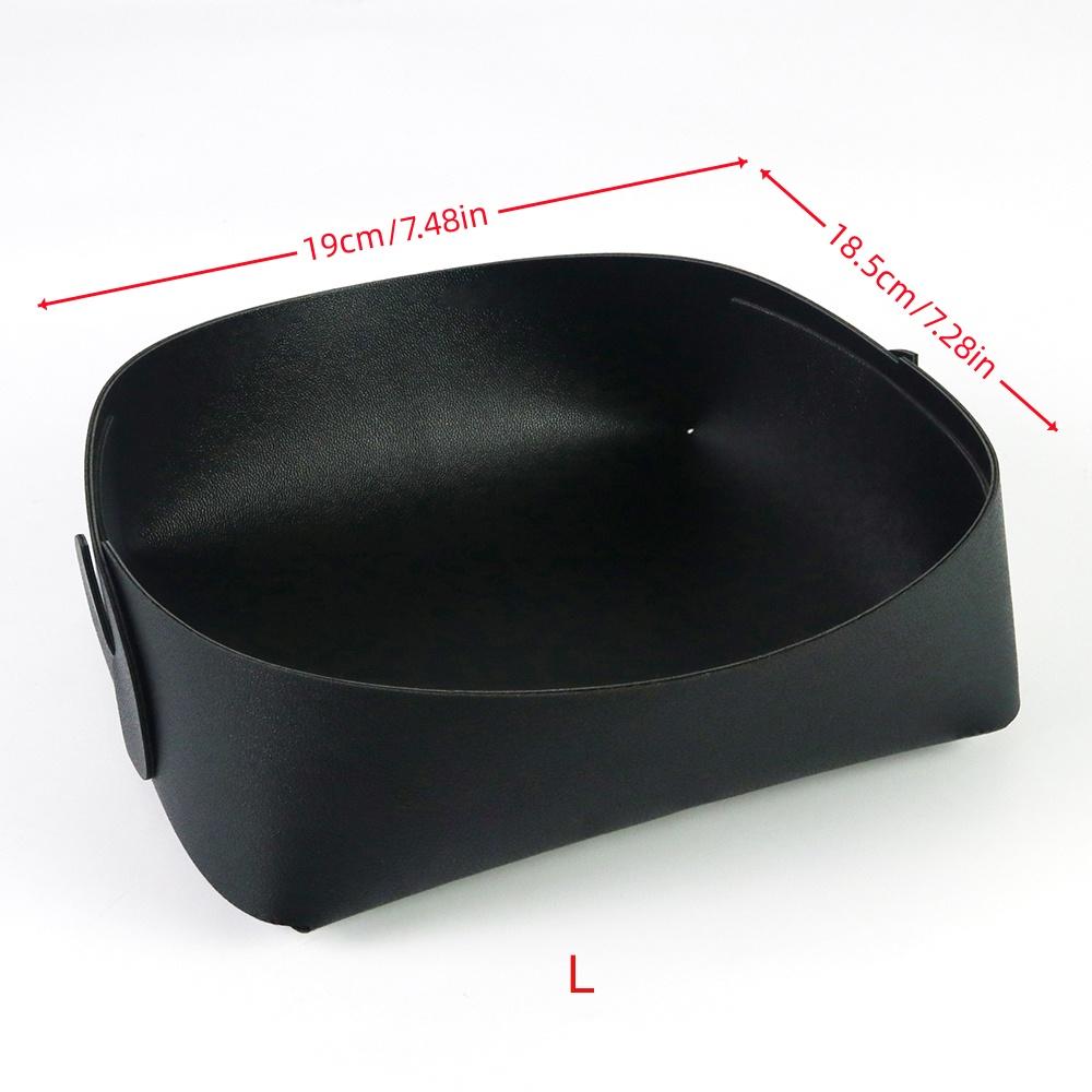 Pu Leather Tray, Dice Poker Card Board Game Storage, Square Desktop Storage Box Desk Sorting Box