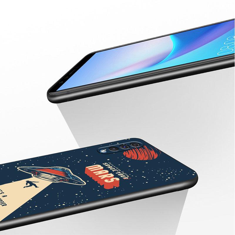 Case For Samsung Galaxy Note 20 Ultra 10 Plus 9 8 A50 A10 A40 A70 A20e M13 M52 M31 A52 A51 Phone Cover Cartoon Cool Astronaut