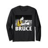 Bruce Lee Official Game of Death Closed Fist Long Sleeve T-Shirt Martial Arts Movie Icon Graphic Tee