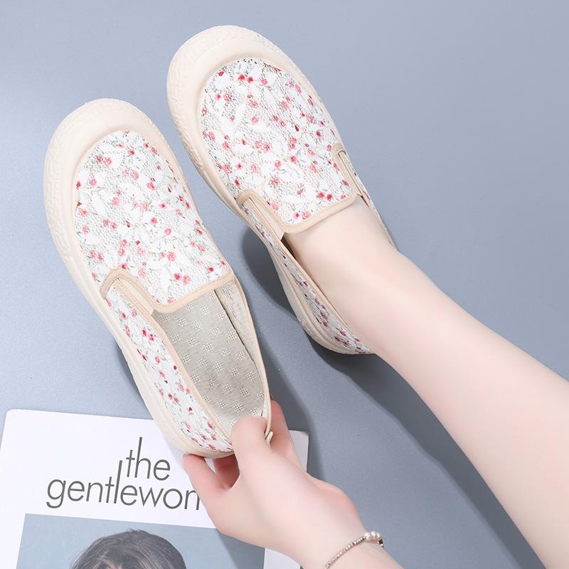 

Spring and Autumn New Fashion Versatile Casual Shoes Campus Style Thick-soled One-pedal Lazy Tide Shoes Student Shoes 35