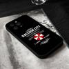 R-Resident Evil Game Logo Phone Case Black Silicone Soft Shell For IPhone 17 16 15 14 13 12 11 Air Pro Max Plus Hot Sale