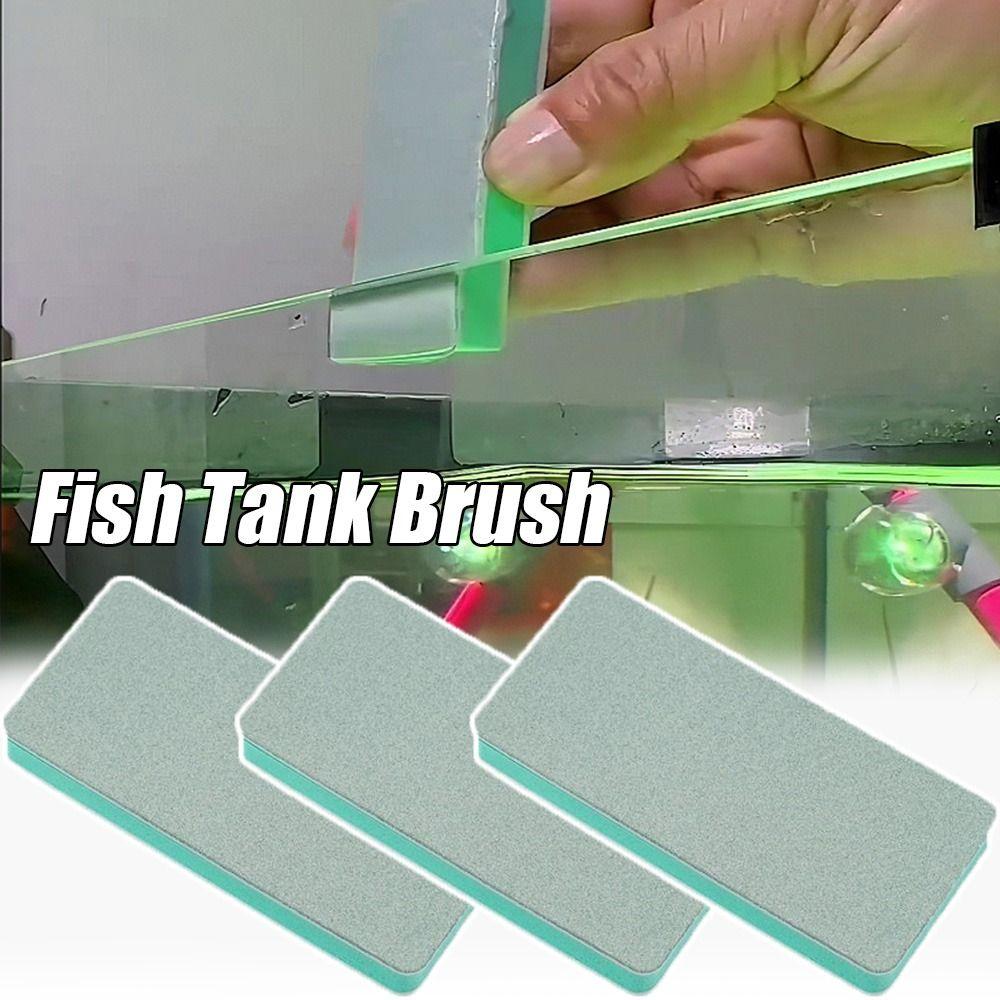 No Dead Angle Fish Tank Wipe EVA Polishing Brush  for Clean Water Marks on Inner Glass