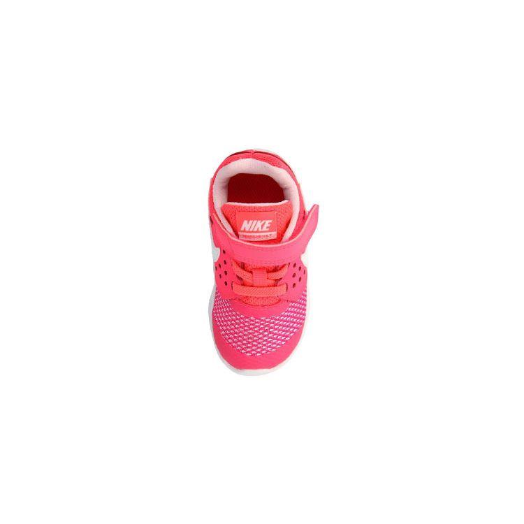 Nike Downshifter 7 Comfortable Casual Non-Slip Shock Absorbing Durable Breathable Lightweight Low-Top Walking Shoes Baby Shoes Pink White 869971-600