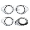 LED Fog Lights For Ford Focus 3 2012 2013 2014 Chrome Headlight Foglight Cover Grill Fog Lamp Frames Wire Harness Object Tool
