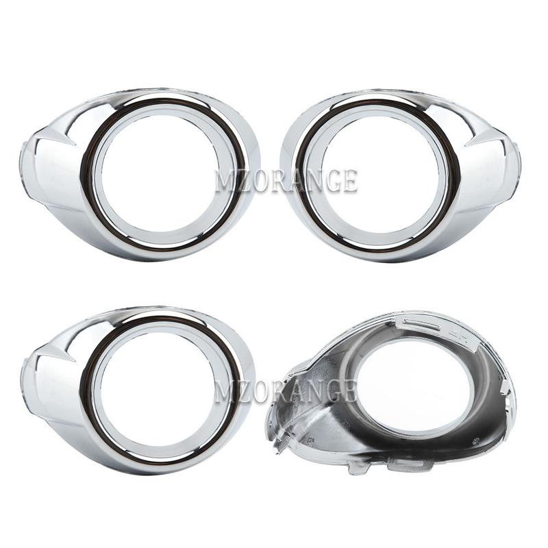 LED Fog Lights For Ford Focus 3 2012 2013 2014 Chrome Headlight Foglight Cover Grill Fog Lamp Frames Wire Harness Object Tool
