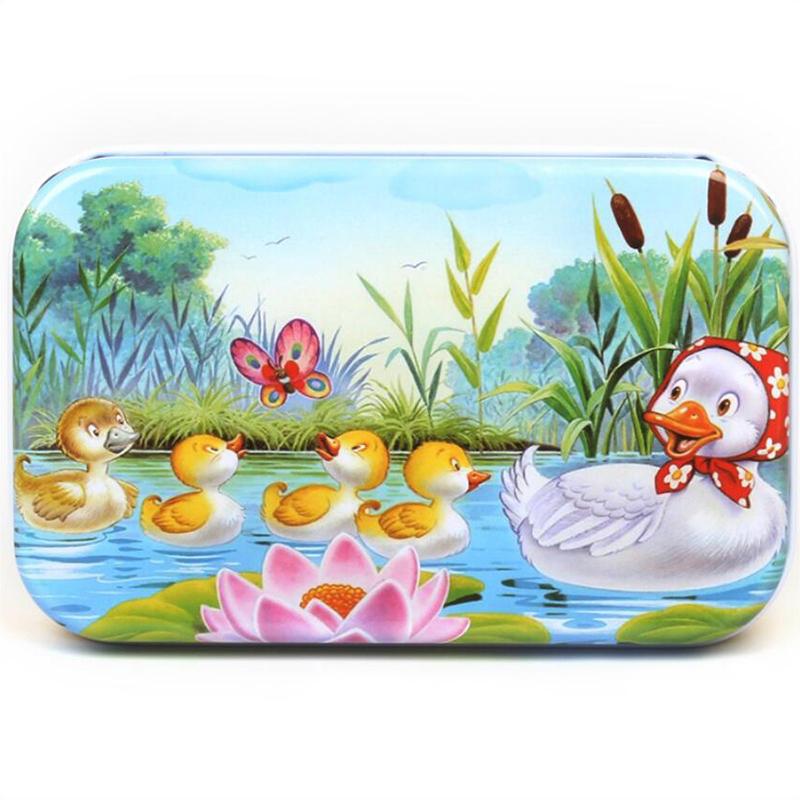 1pc 60piece Jigsaw Puzzle for Kids Educational Toys Children Cartoon Animal Puzzles Intellectual Development Montessori Games