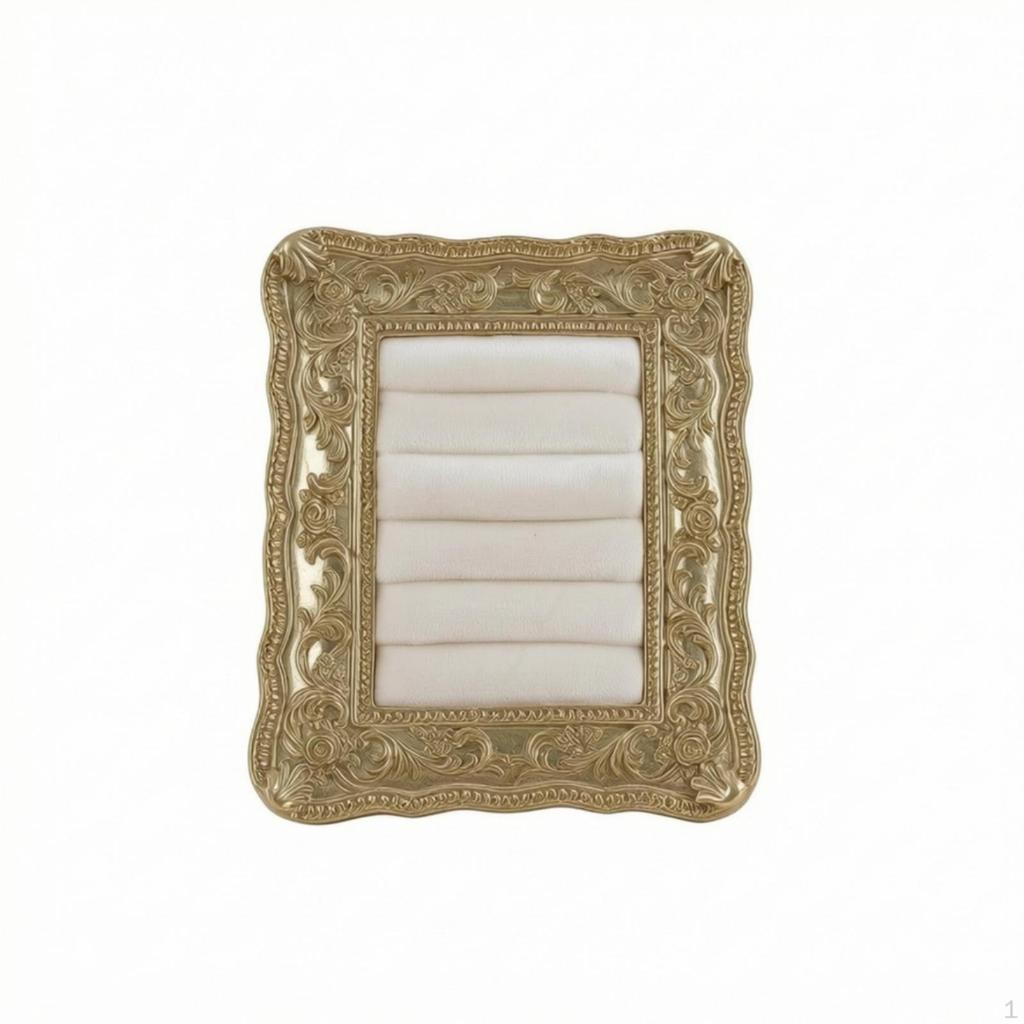 Jewelry Display Frame Ornate Band with Velvet Pad Picture