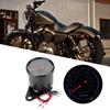 Universal 12V Vintage Motorcycle Tachometer Gauge LED Backlight Auto Accessory Black