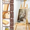 Children's Wooden Easel Art Set: Sketching & Painting Stand for Watercolors and Oils.