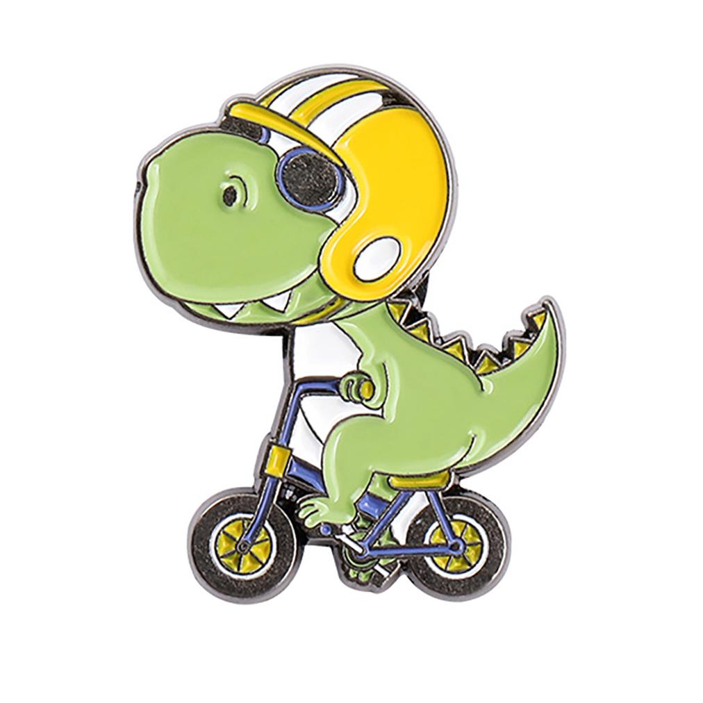 Triceratops Tyrannosaurus Rex Giraffe Stegosaurus Brontosaurus Brooch Badge Dinosaur Lapel Pins Dinosaur Brooch Pterosaur