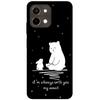 For Vivo Y28 4G Case 6.68'' Black TPU Silicon Cartoon Protection Cover for VivoY28 Y 28 4G Shockproof Capa Wolf Animals Soft Bag