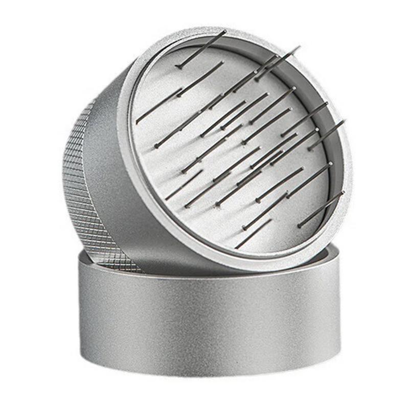 Espresso-Nadelverteiler Verstellbarer Metall-Espresso-Nadelverteiler Espresso-Rührwerkzeug Tragbare Kaffee-Nadel