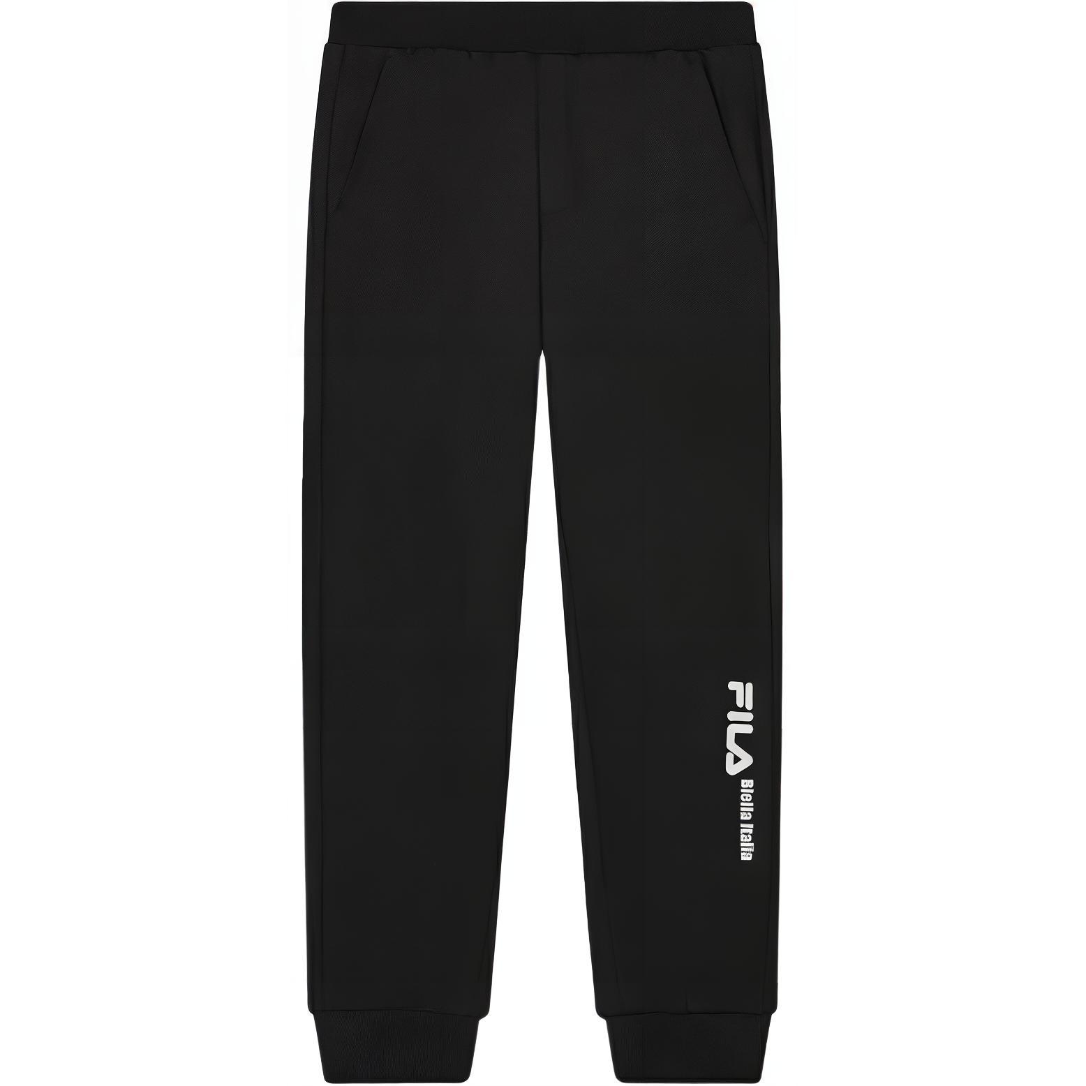 

Fila Оригинальные однотонные удобные повседневные брюки с манжетами Мужские брюки Черные F11M429604F-BK XL