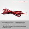 Handmade DIY 1mm Copper Core Wire Toy - Red/Black DC Circuit Leads