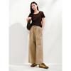 Anna & Co Women's Elastic Waist Straight Leg Casual Pants