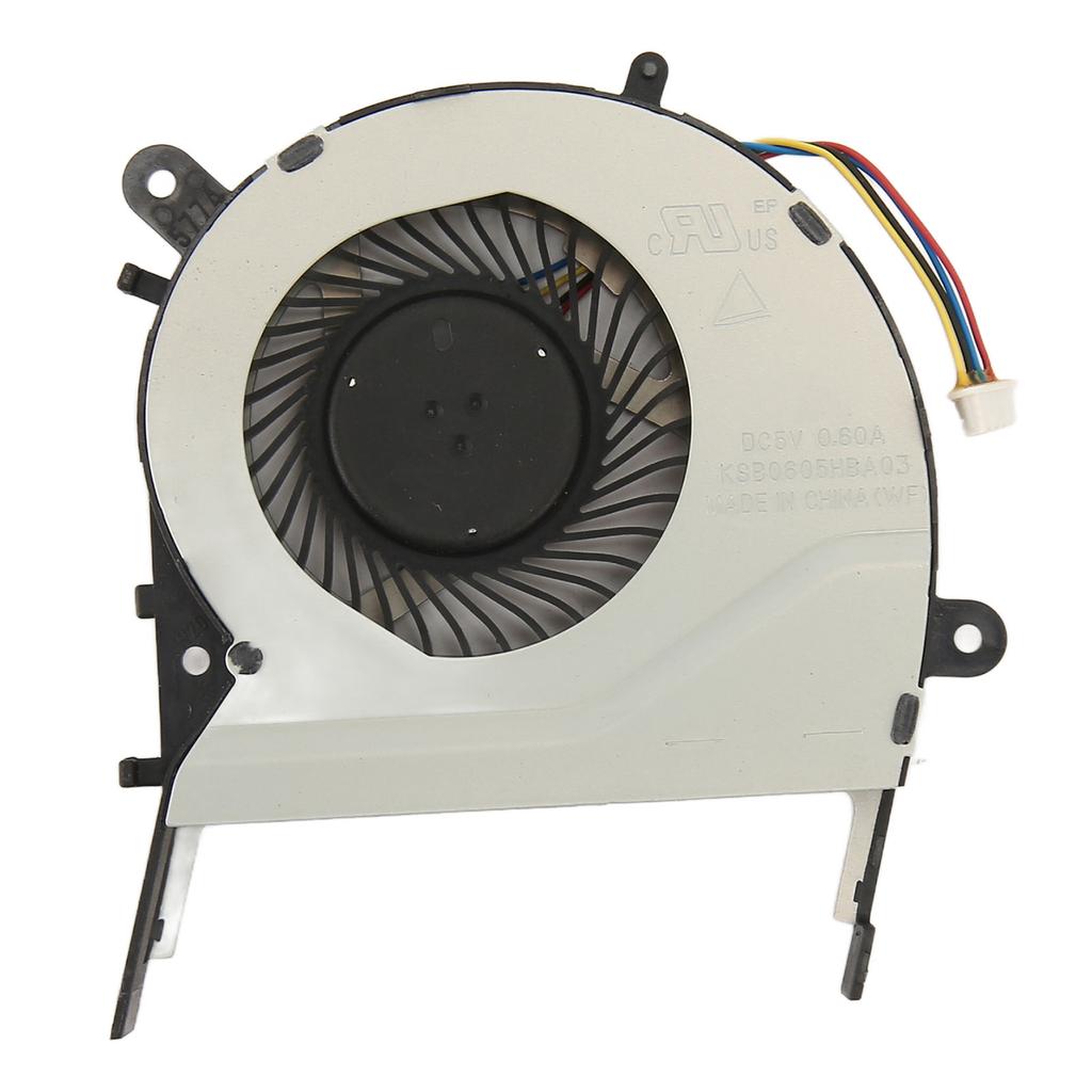 CPU-Lüfter 4-Pin-Stromanschluss Ersatz Laptop-Kühlerlüfter für ASUS X455LD X455CC X555 R455l X555LD K555