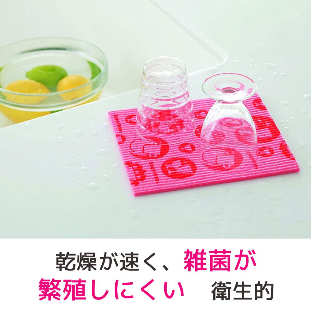 3M Cellulose Cloth Sheets, Pink & Blue, 2 Sheets, Scotch-Brite CCL-PB