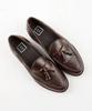 Leatherless #2050 / Tassel Loafers / Dark Brown / For Men
