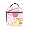 Custom P-Pompompurines Insulated Lunch Bag for Women Men Waterproof Dog Anime Thermal Cooler Lunch Tote Beach Camping Travel