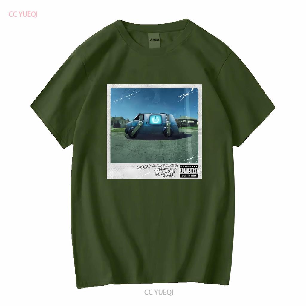 Fort Reboot Van Kendrick Lamar Good Kid Maad City Album Cover T Shirt GKMC Video Game Meme Funny Long or Short Sleeves Vintage
