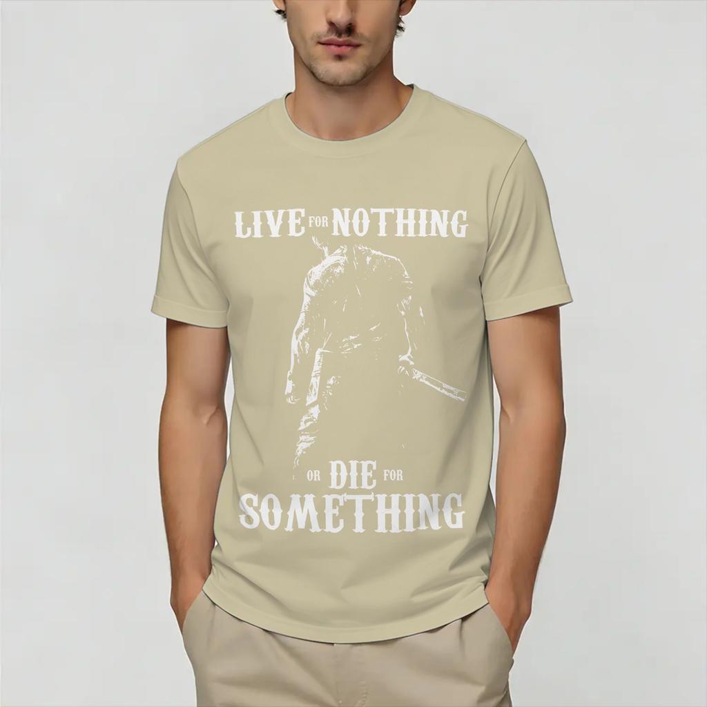 Vintage TShirt Beach John Rambos Popular TShirts Pure Cotton Tee Shirt for Unisex Awesome Design Short Sleeve Top Tees