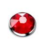 1 Pezzo Titanio G23 Cristallo CZ Micro Piercing Dermalico 3/4/5/7mm Ancora Dermalica Piercing Superficiali Opale Skin Diver Basi Gioielli per il Corpo