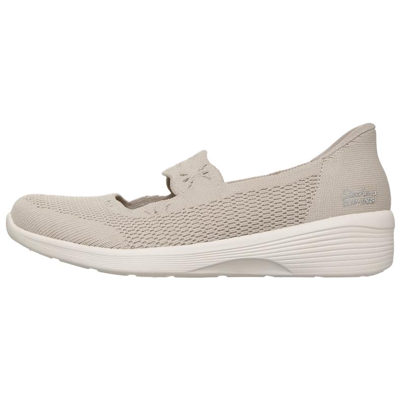 Skechers Arya - Satoru Gleam Удобные Универсальные Туфли Мэри Джейн Женская обувь Бежевый 159405-NAT 35
