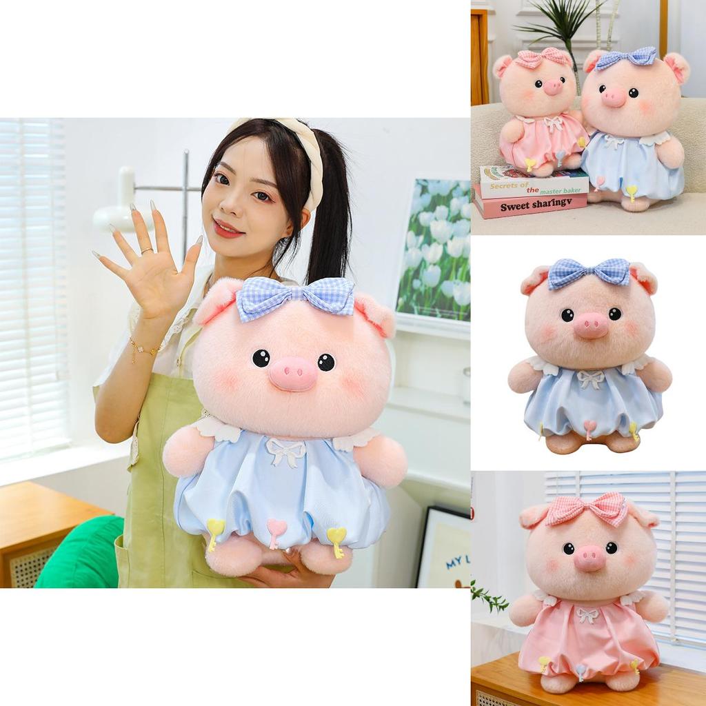 Plush Pig Keychain Toy With Soft Pp Cotton For Romantic Gift And Wedding Celebration