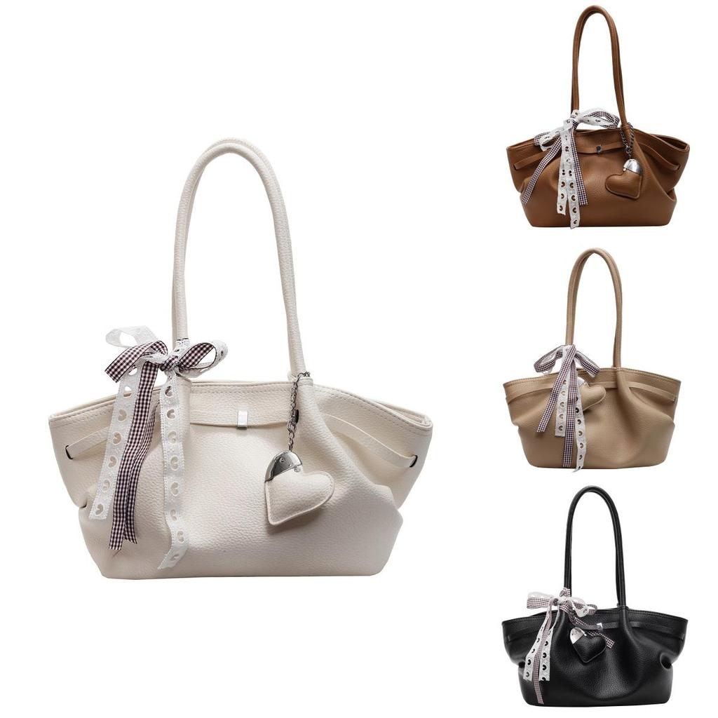 Pu Large Capacity Folded Bag For Women With Magnetic Closure Suitable For Daily