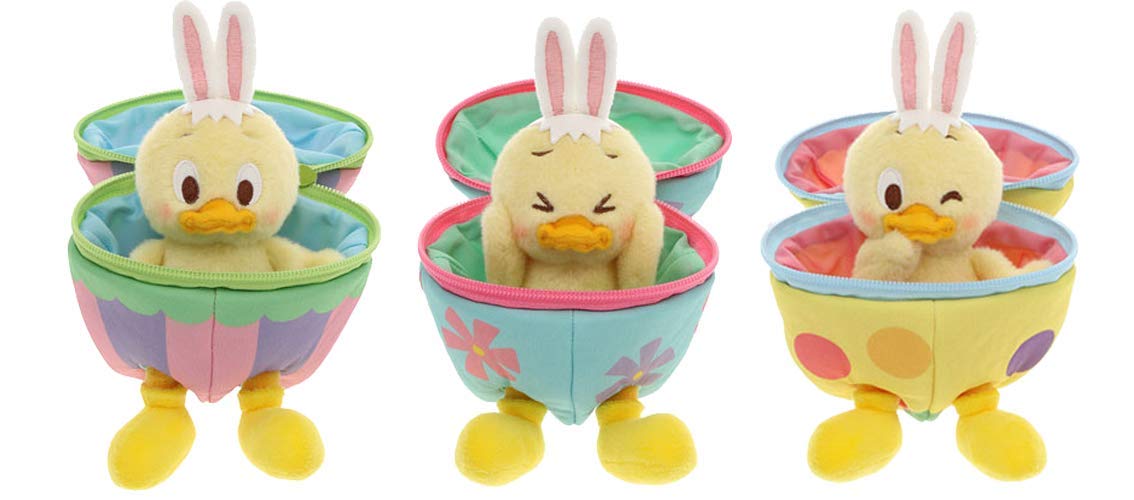 

Набор из 3 плюшевых значков Usa Piyo Disney Easter 2020 Disney Sea [Tokyo Limited]