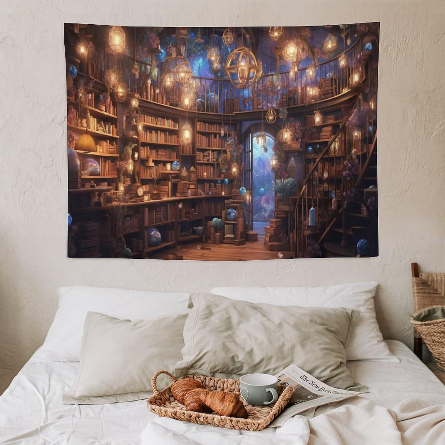 Tapestry Lomadia bookshelf retro library bookcase 75x100 чёрный
