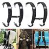 New Black Backpack Straps Oxford Cloth Shock Absorption Replacement Strap Adjustable Strap Travel